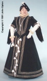 CC09-H-03a: 16th Century Spanish Court Gown