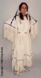 CC10-H-09: Lakota Woman -- Ceremonial Dress -- circa 1850-1900 (South Dakota, Lakota Tribe)