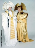 CC10-SF-07: The President and Gold Usher from the Dr. Who episode "The Deadly Assassin"