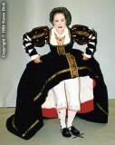 CC12-H-08b: French Court Gown circa 1560-1570