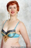 CC17-BRA-10: Belly Dance Bra