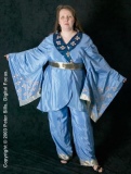 CC21-FS-01: Oriental American Geisha (Kimono Pant Suit)