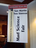 CC26-MS-01: Mad Science Fair Exhibit Sign