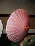 CC26-MS-10a2: Cheap Paper Parasols for Really Big Cocktails: Flirty Flamingo