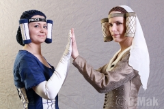 CC32-H-08g: 14th Century Lady and 14th Century Lady Cosplay