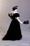 CC32-H-25c: The Mrs. Astor 1890 Evening Gown