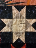 CC33-QC-10b: Detail, Astronomical Quilt 1