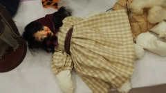 CC37-DC-10d: WWII Era Home Made Doll for Disembowling by Nazis on Film